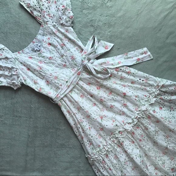 LoveShackFancy Dresses & Skirts - LoveShackFancy Target Clementine Floral Dress Sz 8